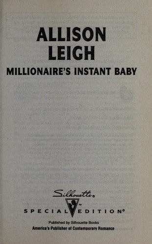 Millionaire's Instant Baby (So Many Babies) (Special Edition, 1312)