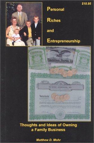 Personal Riches & Entrepreneurship
