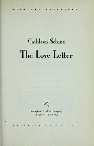 The Love Letter (Movie Tie In Edition)