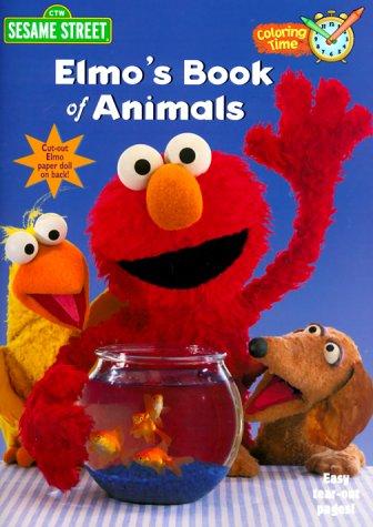 Sesame Street Elmo's  Book Of Animals (Coloring time)