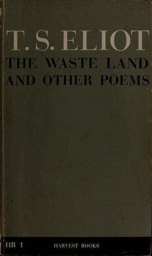 The Waste Land And Other Poems
