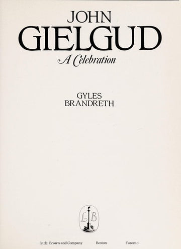 John Gielgud: a celebration
