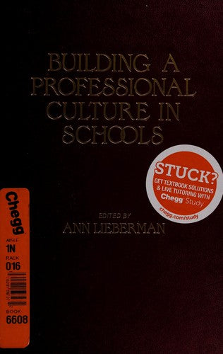 Building A Professional Culture In Schools