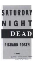 Saturday Night Dead