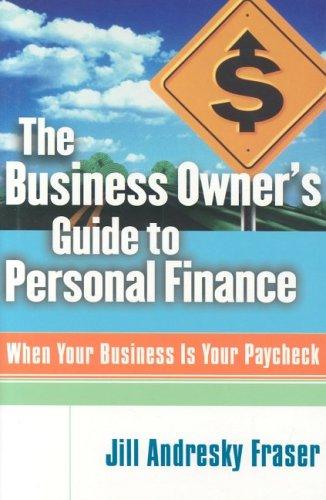 The Business Owner's Guide To Personal Finance