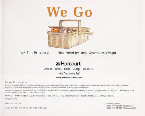 We Go (Pre-Decodable Book 9)