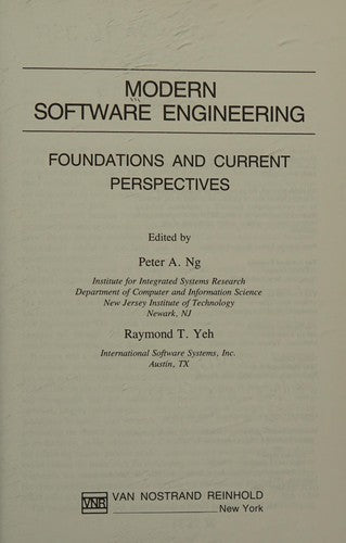 Modern Software Engineering: foundations and current perspectives