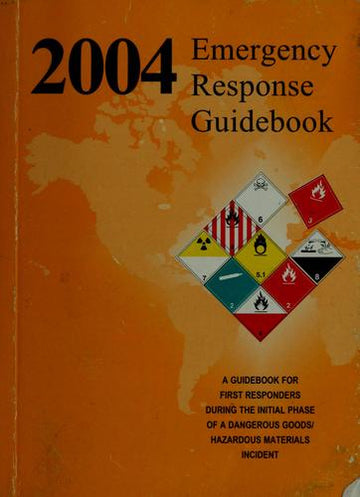 2004 Emergency Response Guidebook 4 X 5 1/2