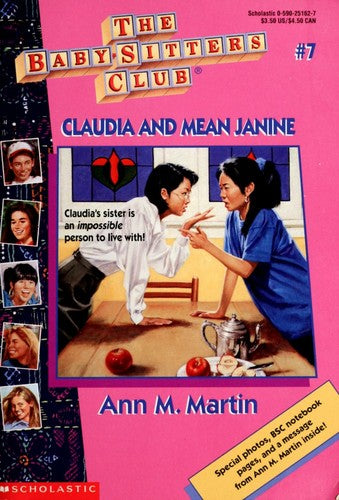 Claudia And Mean Janine (Baby-Sitters Club #7)