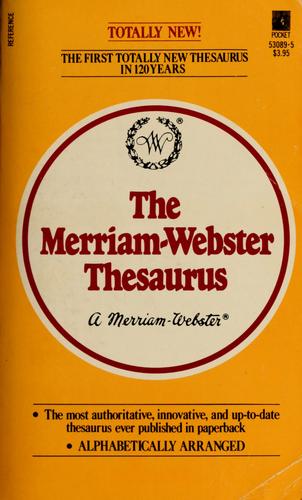 The Merriam-Webster Thesaurus