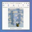 Meditations: Meditations For Health