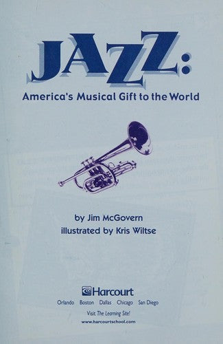 Harcourt School Publishers Trophies: Advanced-Level Grade 5 Jazz: America's Musical