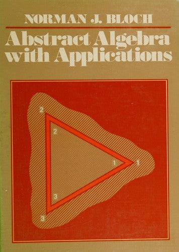 Abstract Algebra With Applications