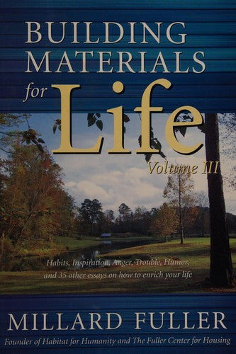 Building Materials For Life Vol III