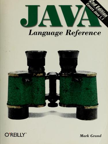 Java Language Reference (Java)
