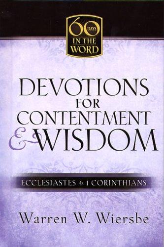 Devotions for  Contentment & Wisdom