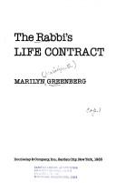 The Rabbi's  Life Contract