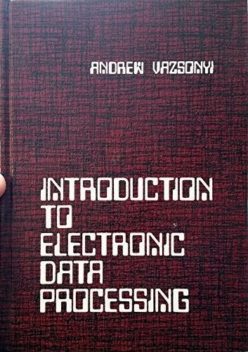 Introduction To Electronic Data Processing