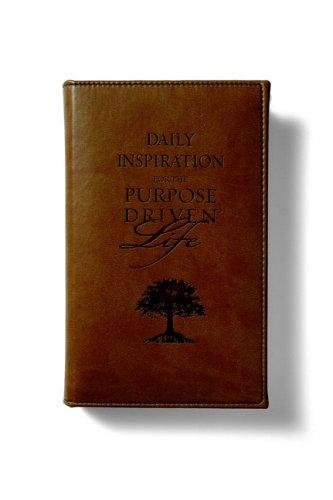 Daily Inspiration For The Purpose Driven® Life Deluxe Tan (with notes)
