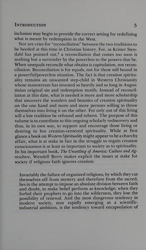 Western Spirituality: Historical Roots, Ecumenical Routes