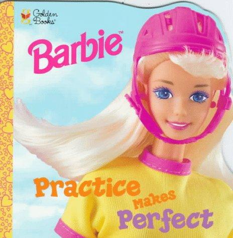 Practice Makes Perfect: A Golden Super Shape Book (Barbie Shape Books)