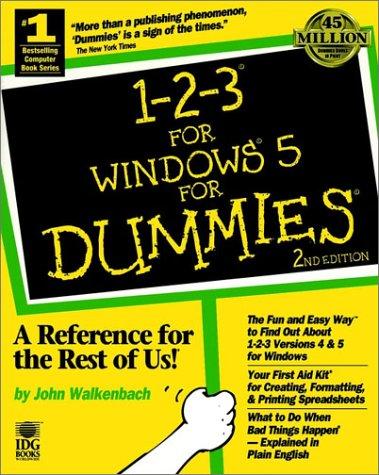 1-2-3 For Windows 5 For Dummies
