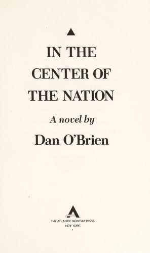 In The Center Of The Nation: A Novel