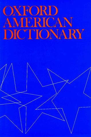 Oxford American Dictionary (without dust jacket)