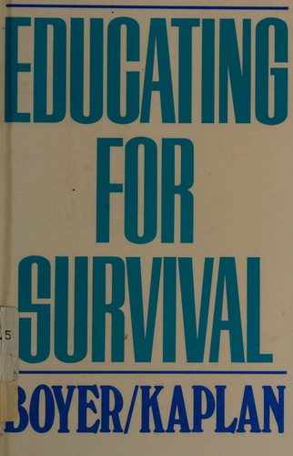 Educating For Survival