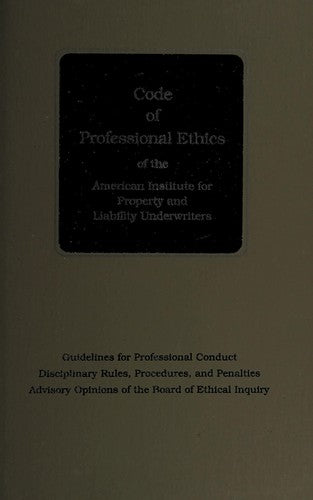 Code of Professional Ethics of the Ameri