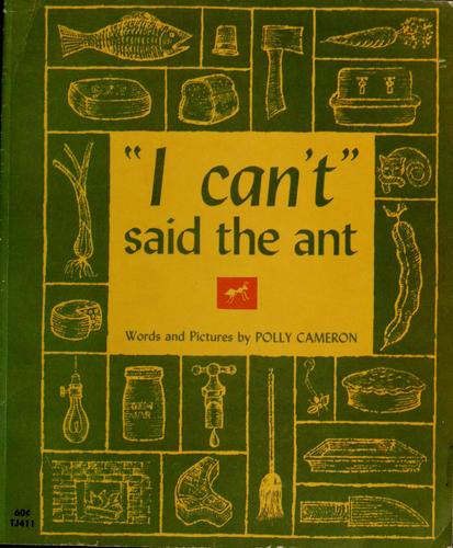 'I Can't' Said The Ant