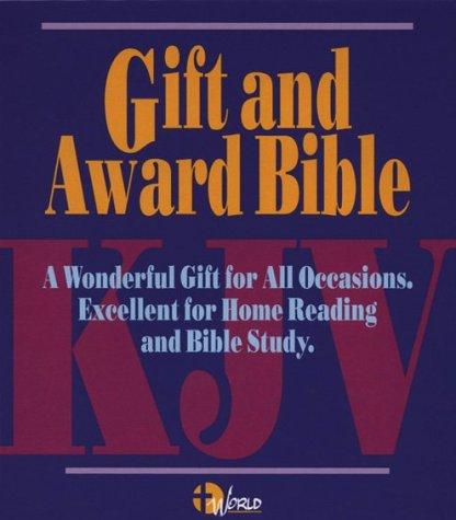 KJV Gift And Award Bible:Holy Bible Dictionary Study Help