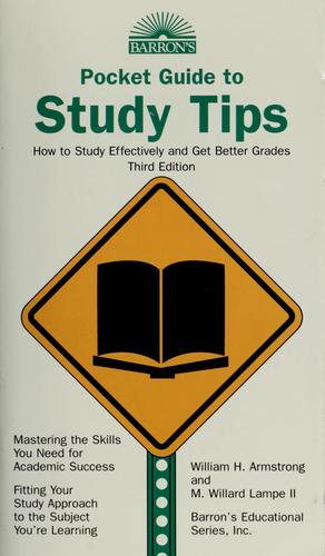 Study Tips: How To Study Effectively And Get Better Grades (Barron's Educational Series)