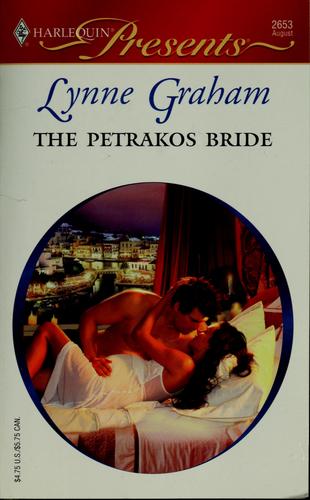 The Petrakos Bride (Harlequin Presents)