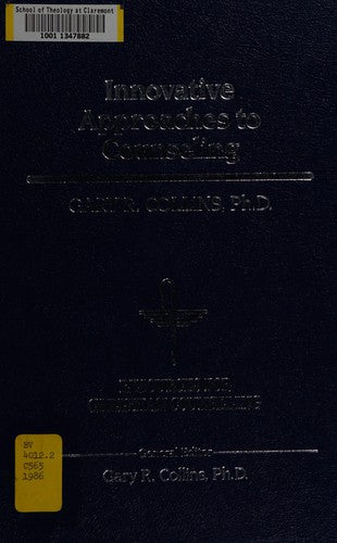 Innovative Approaches To Counseling (Resources For Christian Counseling, Vol 1)