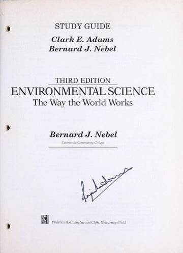 Environmental Science: The Way The World Works (Study Guide)