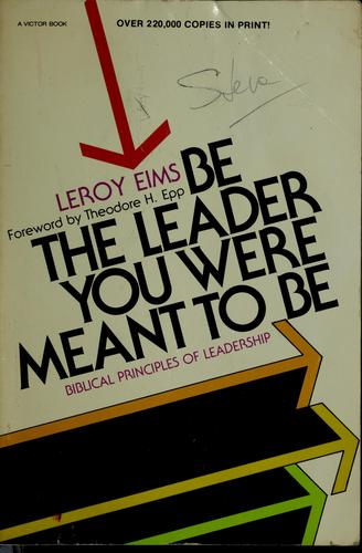 Be the Leader You Were Meant to Be (Input Book)
