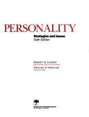 Personality Strategies and Issues Sixth Edition: Strategies and Issues Sixth Edition