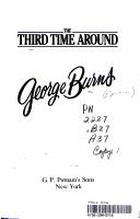 George Burns ~ The Third Time Around (without dust jacket)