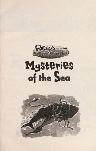 Mysteries Of The Sea