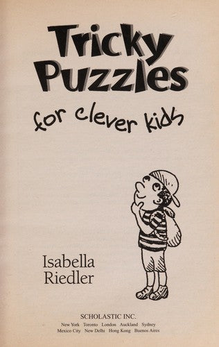 Tricky Puzzles For Clever Kids: -2003