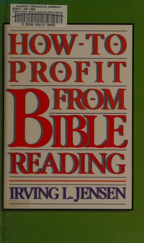 How To Profit From Bible Reading