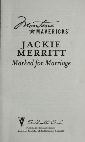 Marked For Marriage