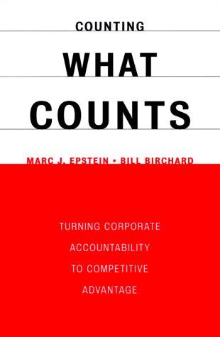 Counting What Counts: Turning Corporate Accountability To Competitive Advantage: turning corporate accountability to competitive advantage