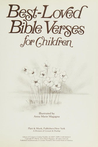 Best-Loved Bible Verses For Children