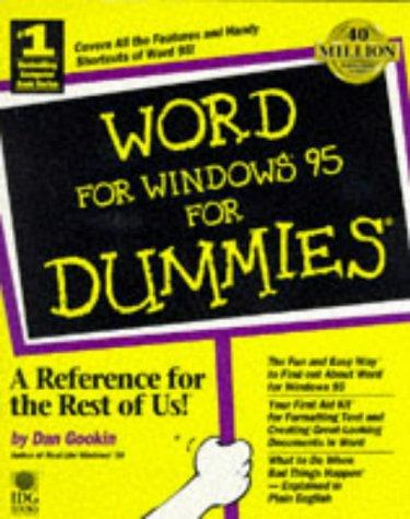 Word For Windows 95 For Dummies