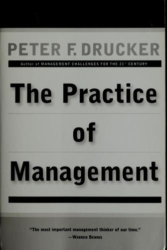 The Practice Of Management