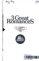 3 Great Romances: Tessa Jane, Victin of Love, Love is a New World