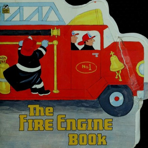The Fire Engine Book (Golden Super Shape Books)