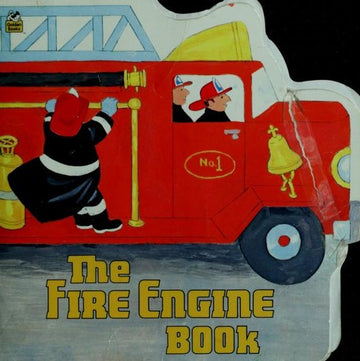 The Fire Engine Book (Golden Super Shape Books)